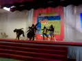 nasira ung player kaya ayun nagkaloko na.. akala namen... katapusan n ng lahat..buti nalang at nakasave sa phone ko ung track at dun nalang plinay.. unfortunately.... di na navideo... fortunately.. first place kami dito!!!!!!!!1 whooo galing namen