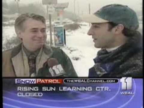 Justin Berk - December 5th means snow in Baltimore. At least since 2002. Here is my last winter with WBAL before joining ABC2. Tom T. asked me to do a snow angel in Glen B...