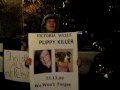 ASPCA behaviorist Victoria Wells home demo/protest for Oreo 12-6-09 pt1