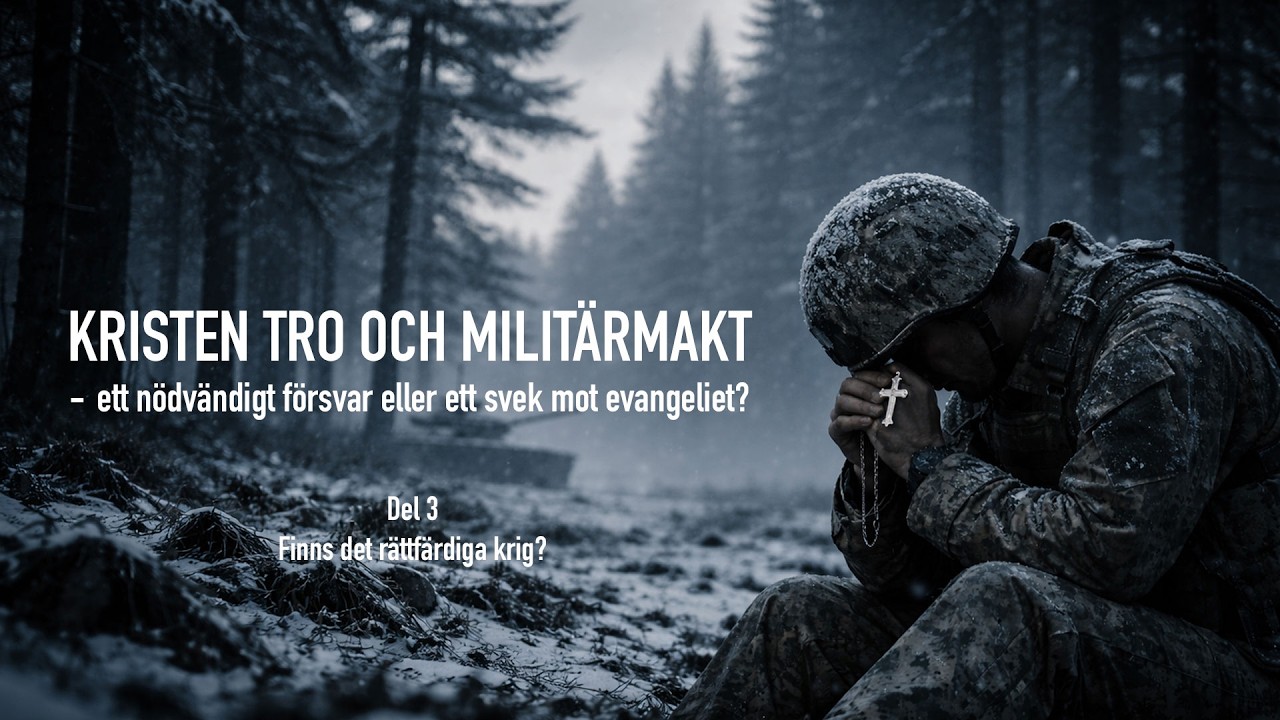Kristen tro och militärmakt – Del 3- Finns det rättfärdiga krig?