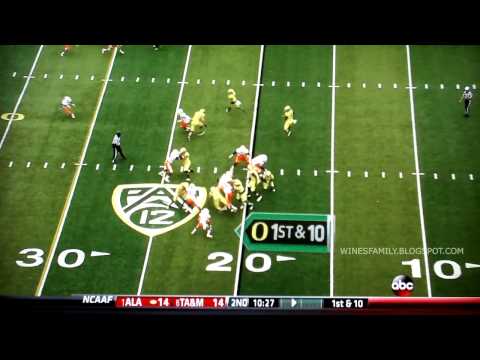 oregon - All of the best Oregon offensive, defensive and special team plays on 9/14/2013 at Autzen Stadium against Tennessee. Brought to you by: http://winesfamily.bl...