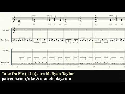 Take on Me (a-ha) for Ukulele Ensemble 