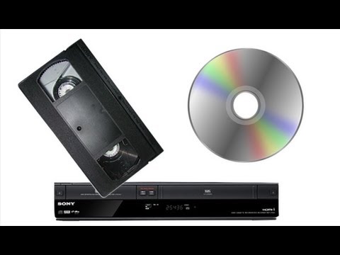 how to turn vhs tape onto dvd