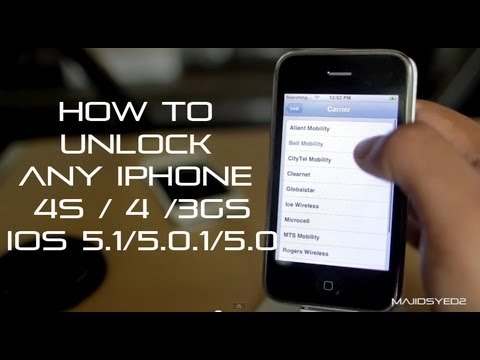 how to unlock iphone 4s in india