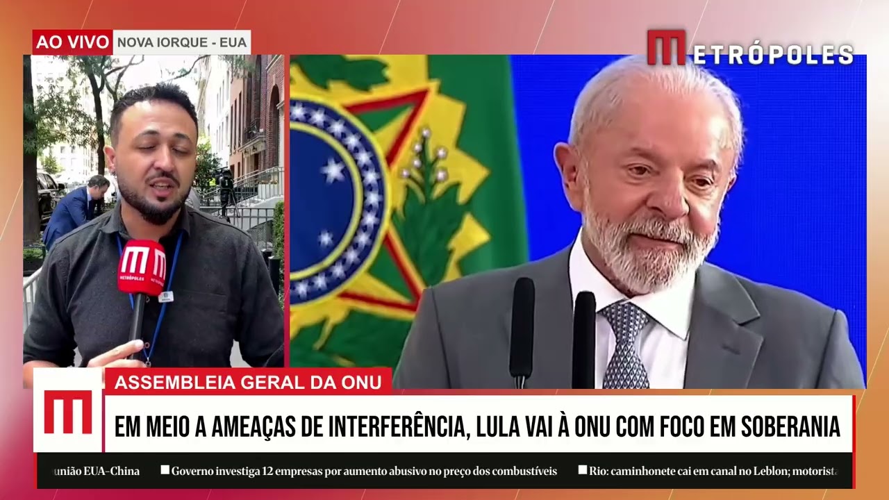 Em meio a ameaças de interferência, Lula vai à ONU com foco em soberania