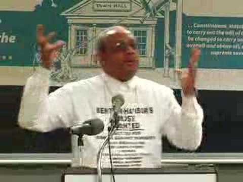 Rev. Pinkney at the Local Democracy ...