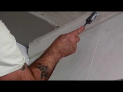 how to fit gyproc coving