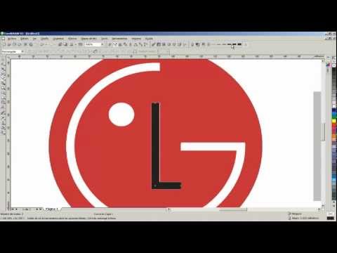 how to draw lg logo