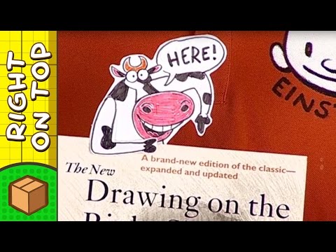 DIY Bookmark - Cow