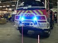 Feux Whelen LIN3 en V sur CCF