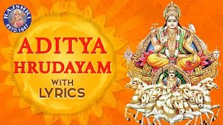 Aditya Hrudayam Stotram Full With Lyrics  आद�