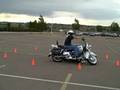 Four times around 18ft circle Side saddle