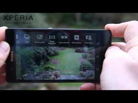 Sony Xperia Z Camera features & demo