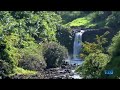 KAUAI WATERFALL WITH AMBIENT MUSIC