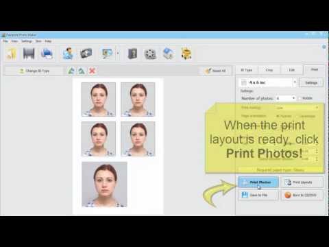 how to take your own passport photo