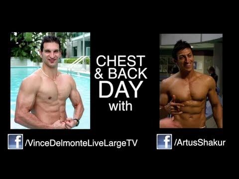 VinceDelMonte - DOWNLOAD 1000 REP MUSCLE WORKOUT *FREE* with Vince & Artus - http://www.yourfreefitnessgifts.com/christmas-gifts.php ================== Chest and Back Workou...
