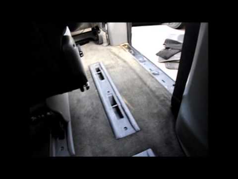 How to remove your 1996-2007 Dodge Caravan, Chrysler T&C&Voyager easy out roller seats