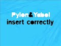 PylonYabol- Insert correctly