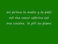 VOILA MA SOEUR SABRINA EST MES COUSINE MALIA PAKI PILI AU PI