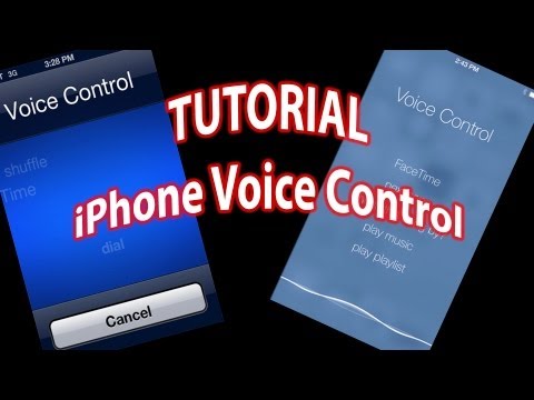 how to turn off voice control on a iphone