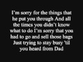 Sorry Blame It On Me Akon With Lyrics