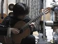 Lilium [elfen lied] on guitar