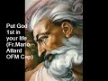 Put God 1st in your life (Fr.Mario Attard OFM Cap)