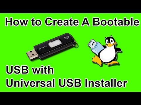 How to Create A Bootable USB Flash Drive with Universal USB Installer