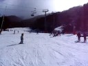 me snowboarding, almost hit some guy