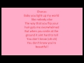 One Direction What Makes You Beautiful with Lyrics :D