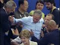 GEORGER W. BUSH BORRACHO EN LAS OLIMPIADAS