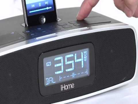 how to set time on ihome