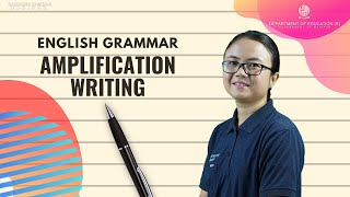 English Grammar - Amplification Writing