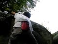 Escalade à Fontainebleau : le bloc de la mort Escalade à Fontainebleau : le bloc de la mort