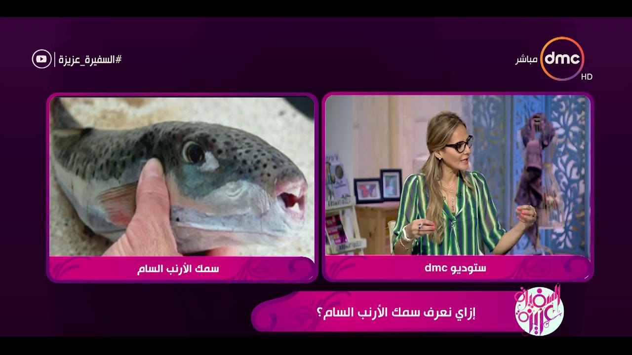 السفيرة عزيزة - ماهي الأعراض الأولية لتناول سمك الأرنب السام ؟