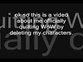 Quitting World of Warcraft