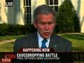President Bush Addresses FISA Legislation