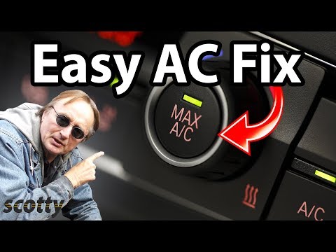 how to repair a c line on auto