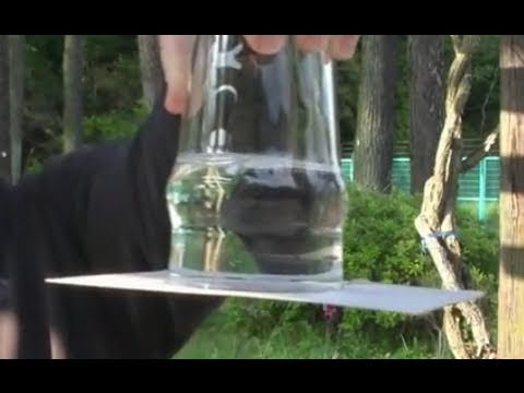 Miniaturka - Sztuczka ze szklanka i wodą