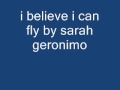 i believe i can fly by sarah geronimo