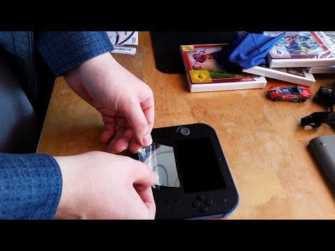 #Anleitung/Tutorial/How to Displayschutzfolie auf Nintendo 2DS kleben [HD]