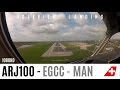 ARJ100 Landing in Manchester HD