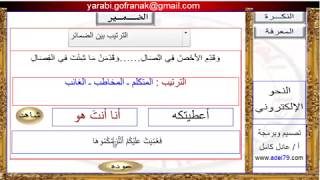 مقدمة توضيحية لسلسلة دروس النحو للصف الأول الثانوي