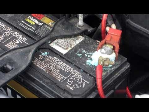 how to clean battery corrosion