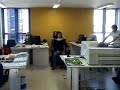 Remo no escritório Remo no escritório