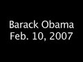Feb. 10, Barack Obama Announces.