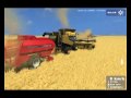 Harvest Glenvar 2010 - Wheat Australia big lexion