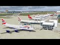 fsx ba49 egll ksea pmdg 747 400 part 1 of 2