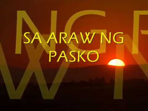 starcast - Maligayang pasko po sa inyong lahat... Ang pasko ay kay saya kung kayo'y kapiling na Sana pagsapit ng Pasko, kayo'y naririto Kahit pa malayo ka, kahit nasaan...