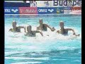 Greece Team  Budapest 2006 Synchronized Swimming